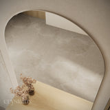 Oval Wall-Mount Integrated Shelf Mirror | 1800 x 800