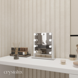 Rotating LED Hollywood Make Up Mirror