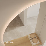 Alba – LED Back-lit Wall Mounted Shelf Mirrors