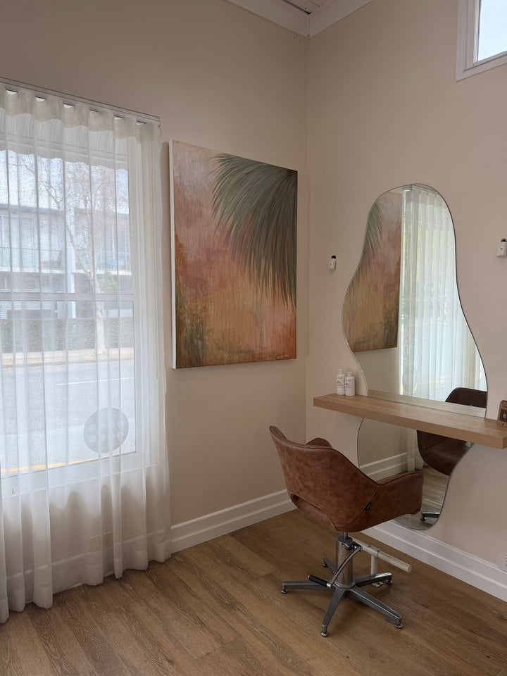 Atelier shelf mirror, photo 1 of 2 from jonesandcohairsalon