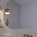 Bean Vanity Mirror Frameless | 800 x 1500 (Pre-order for mid September)