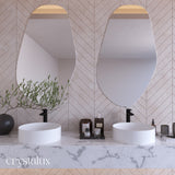 Stone Vanity Mirror Frameless | 700 x 1200 (Pre-order for mid September)