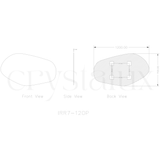 Stone Vanity Mirror Frameless | 700 x 1200 (Pre-order for mid September)