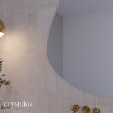 Rock Vanity Mirror Frameless | 800 x 600 (Pre-order for mid September)