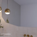 Obsidian Vanity Mirror Frameless | 850 x 1500 (Pre-order for mid September)