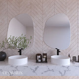 Cove Vanity Mirror Frameless | 950 x 700 (Pre-order for mid September)