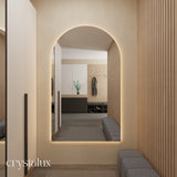 Arch Back-Lit Full Length LED Mirror | 2000 x 1200 (Pre-order for mid September)