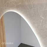 Rock Back-Lit LED Bathroom Mirror | 1100 x 900 (Pre-order for mid September)