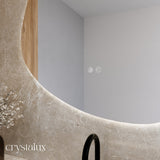 Rock Back-Lit LED Bathroom Mirror | 1100 x 900 (Pre-order for mid September)
