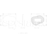 Cloud Back-Lit LED Bathroom Mirror | 900 x 1200 (Pre-order for mid September)