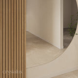 Half Moon Frameless Full Length Arch Mirror | 1500 x 1000