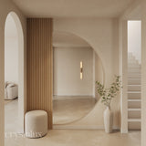 Half Moon Frameless Full Length Arch Mirror | 1800 x 1000 (Pre-order for mid September)
