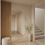 Half Moon Frameless Full Length Arch Mirror | 1800 x 1000 (Pre-order for mid September)