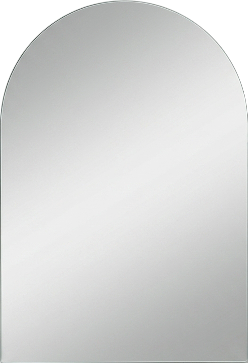 Arch LED mirror with the demister and light touch buttons