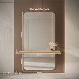 Atelier – Wall Mounted Shelf Mirrors