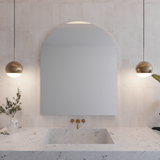 Arch Vanity Mirror Frameless | 1100 x 900